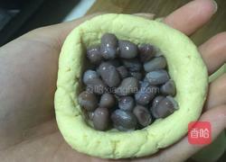 玉米蜜豆包的做法图解5