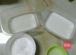牛奶椰丝小方的做法图解1