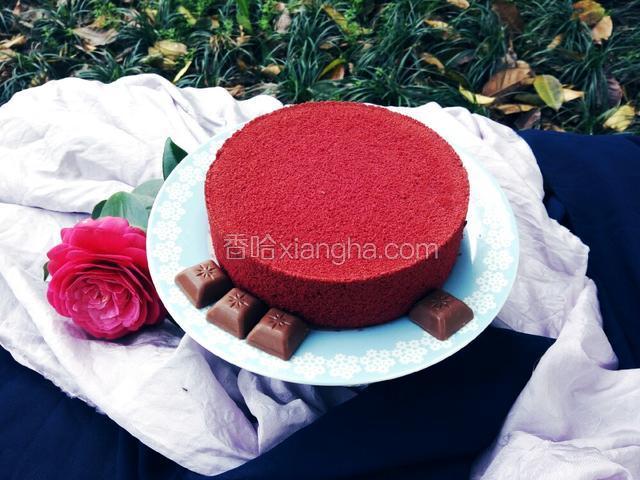 红丝绒戚风蛋糕（fluff棉花糖版）