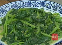 咸蛋黄炒菠菜的做法图解7