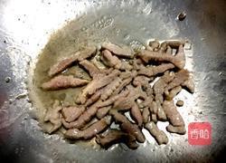葱爆肉丝的做法图解4