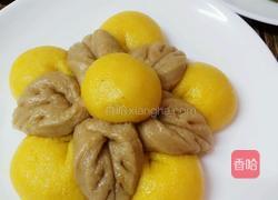 花朵豆沙包的做法图解14