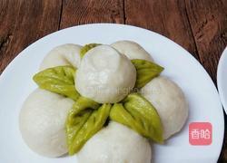 花朵豆沙包的做法图解15