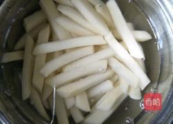 少油版煎薯条的做法图解1