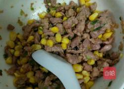 肉馅煎饼的做法图解3