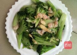 虾仁西兰花的做法图解5