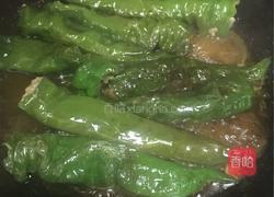 油爆辣椒塞肉的做法图解5