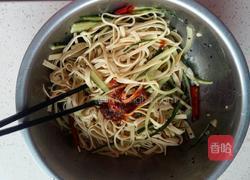 黄瓜拌腐皮的做法图解5
