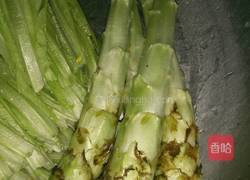 腊肉炒莴笋的做法图解2