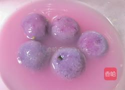 粉色紫薯汤圆的做法图解8