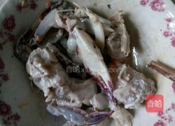 爆炒红膏蟹的做法图解3