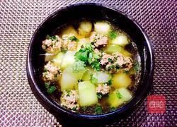 冬瓜汆香菜丸子汤的做法图解16