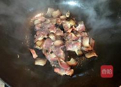 野芹菜炒腊肉的做法图解4