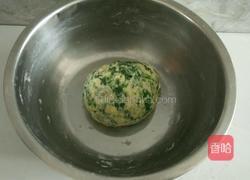 苜蓿鸡蛋饼的做法图解3