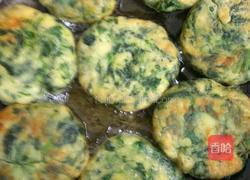 苜蓿鸡蛋饼的做法图解6