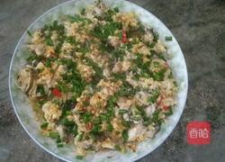 蒜蓉牡蛎蒸粉丝的做法图解4