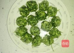 苜蓿菜团的做法图解4