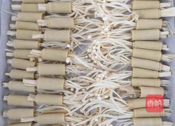 豆皮卷金针菇的做法图解5
