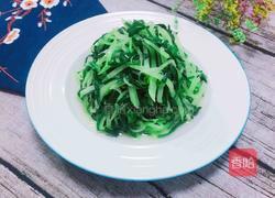 莴笋丝炒韭菜的做法图解5