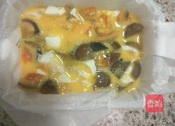 三彩蒸蛋的做法图解5