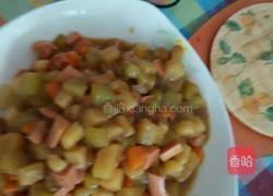 三丁炒肉的做法图解5