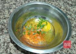 米饭鸡蛋饼的做法图解4