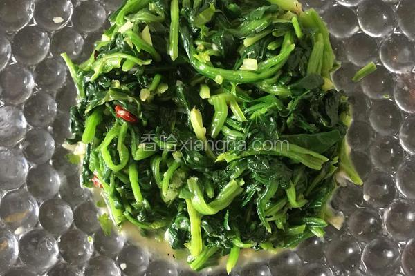 凉拌菠菜