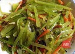 肉小炒芹菜的做法图解7