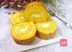 芝麻椰蓉蛋糕卷的做法图解20