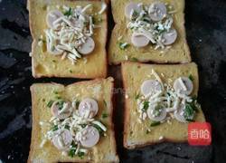 香脆火腿土司片的做法图解5