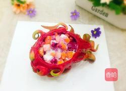 火龙什锦沙拉盅的做法图解16