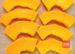 蓝莓蒸南瓜的做法图解3