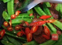 川肠烩荷兰豆的做法图解11