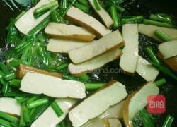 韭菜炒香干的做法图解3