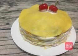 榴莲芒果千层蛋糕的做法图解16