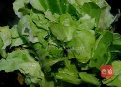 御帘豆腐海带烩包菜的做法图解5