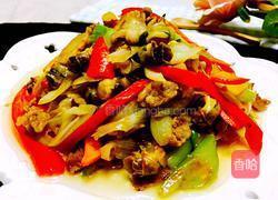 大葱花肉爆海石螺的做法图解17