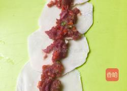 玫瑰花煎饺的做法图解4