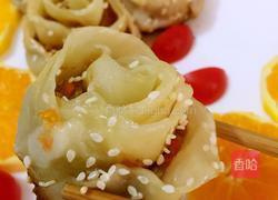 玫瑰花煎饺的做法图解7