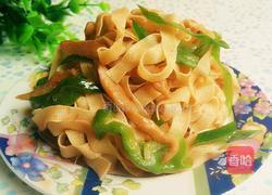 青椒豆皮的做法图解10