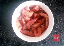 东北熘肉段的做法图解1