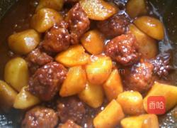 土豆烧肉丸的做法图解7