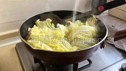 大虾炒白菜的做法图解7