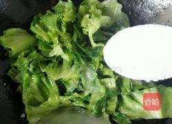 蒜蓉生菜的做法图解5