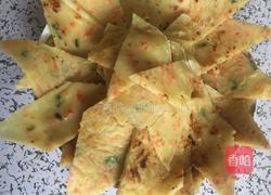 胡萝卜味鸡蛋煎饼的做法图解12