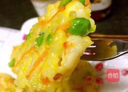 米饭也可以这么吃——米饭蔬菜煎饼的做法图解9