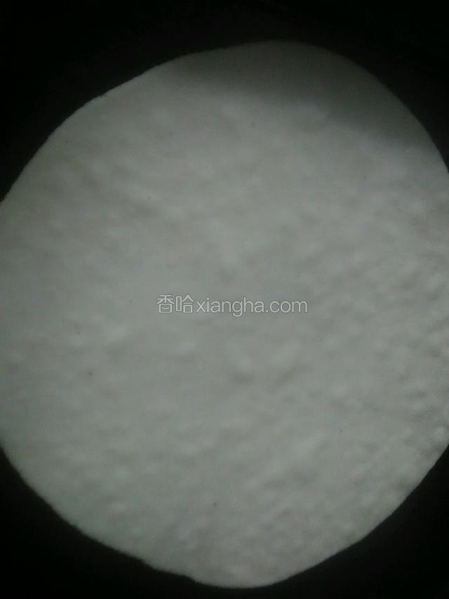 等饼片出现小泡泡