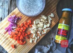 减肥福利 快手无油 素咖喱饭的做法图解4