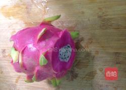 凉拌火龙果皮的做法图解2