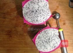 凉拌火龙果皮的做法图解3